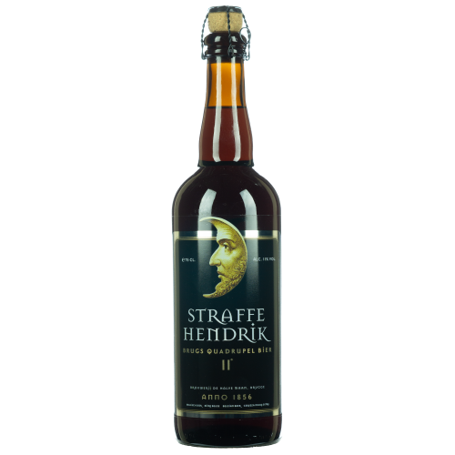 Bild straffe hendrik quadrupel 75cl