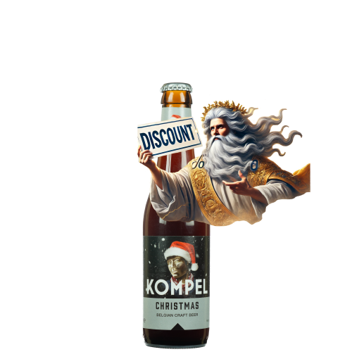 Bild promo kompel christmas 33cl 6+1