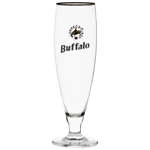 Bild glas buffalo op voet 33cl