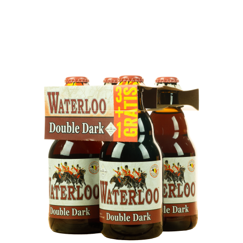 Bild waterloo double dark 33cl 3+1