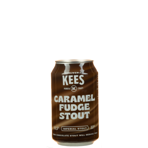 Bild kees caramel fudge stout 33cl blik