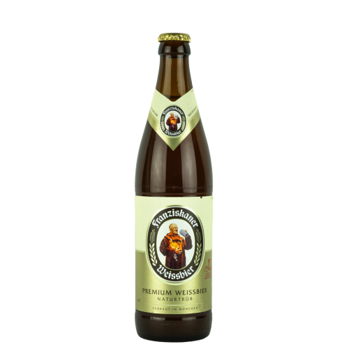 Bild franziskaner naturtrub hefe hell 50cl