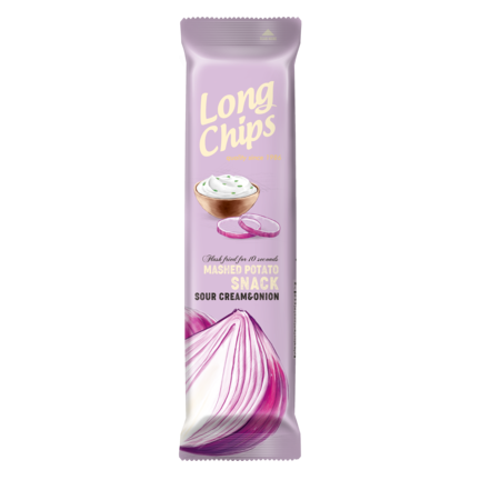 Bild long chips sour cream en onion 75gr