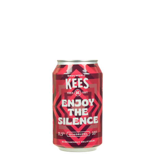 Bild kees enjoy the silence blik 33cl