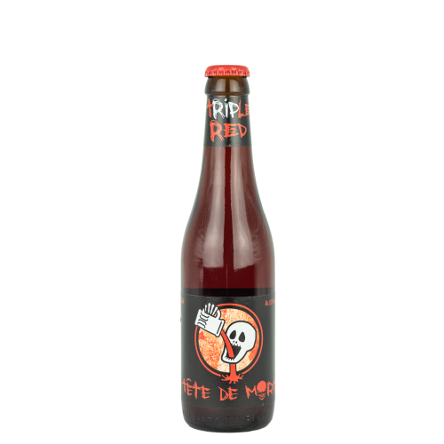 Image tete de mort red 33cl