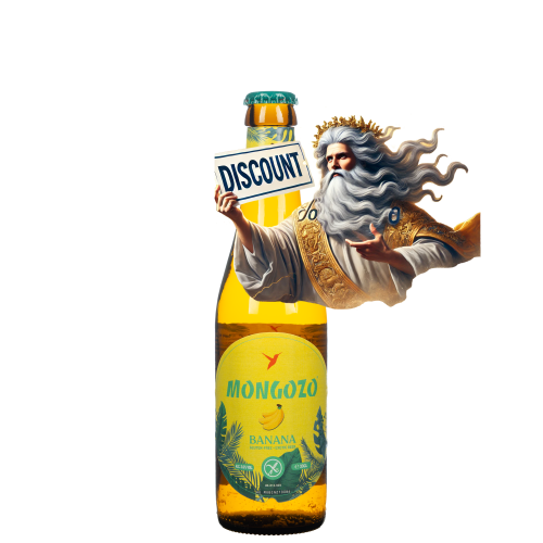 Afbeelding promo mongozo banaan 33cl 5+1