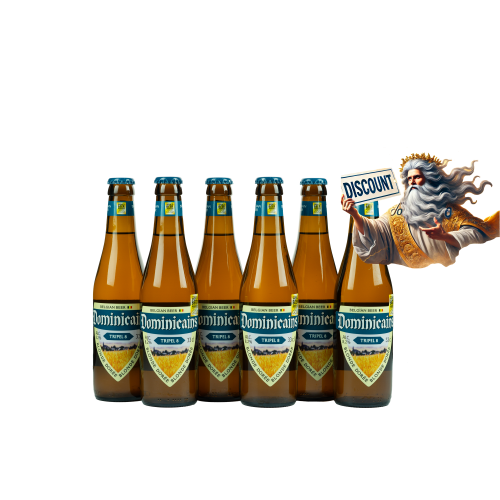 Afbeelding promo dominicains tripel 8 33cl 5+1