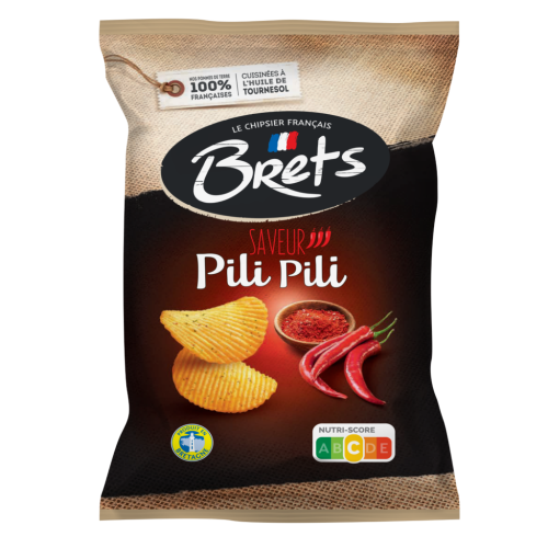 Afbeelding brets chips pili pili 125gr