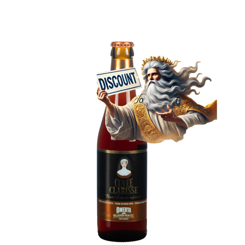 Afbeelding promo wilderen cuvee clarisse rum liquor 33cl 5+1