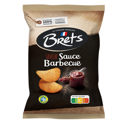 Afbeelding brets chips barbecue saus 125gr