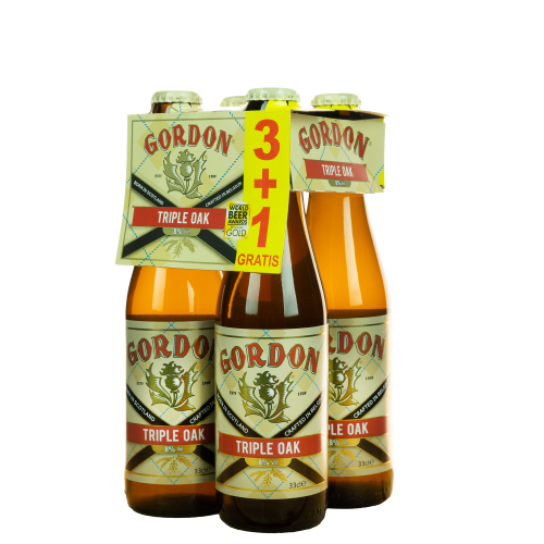 Afbeelding gordon blond oak aged 4x33cl 3+1