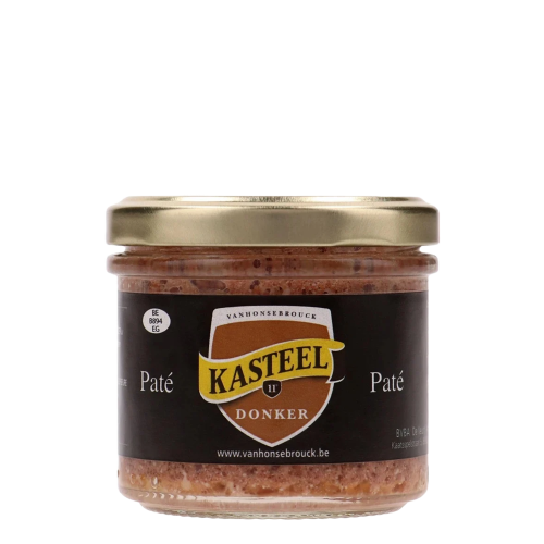 Afbeelding bier pate kasteelbier bruin 100gr