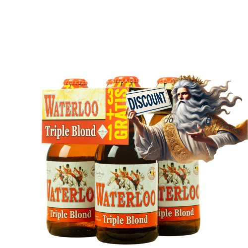 Afbeelding waterloo triple 33cl 3+1