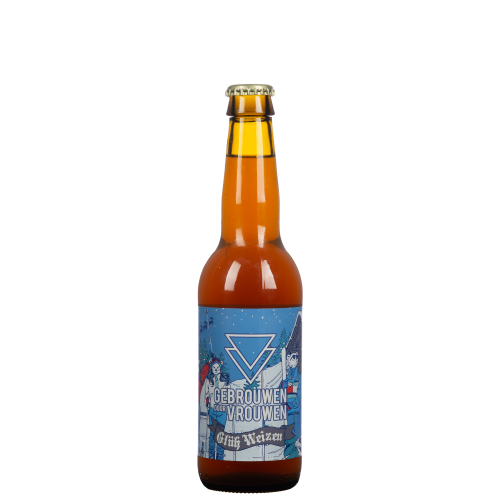 Afbeelding gebrouwen door vrouwen gluh weizen 33cl