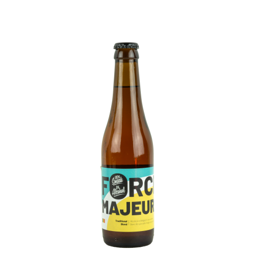 Force Majeure Traditional Blond 0.0% 33Cl - Belgian Beer Heaven