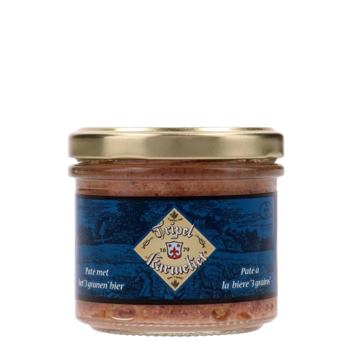 Afbeelding bier pate karmeliet 100gr