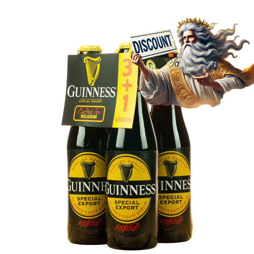 Afbeelding guinness 33cl 3+1