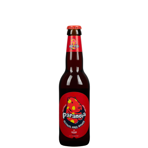 Afbeelding paranoia rouge alcohol free 33cl