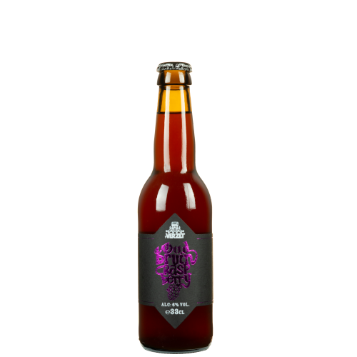 Afbeelding 't verzet oud bruin raspberry 33cl