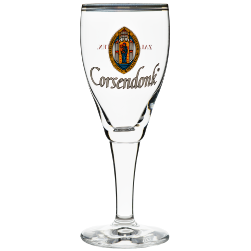 Afbeelding glas corsendonk gouden rand 33cl