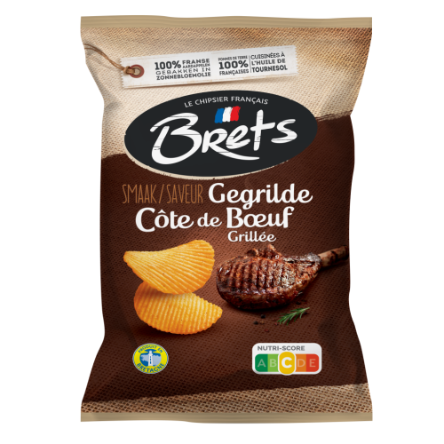 Afbeelding brets chips cote de boeuf 125gr