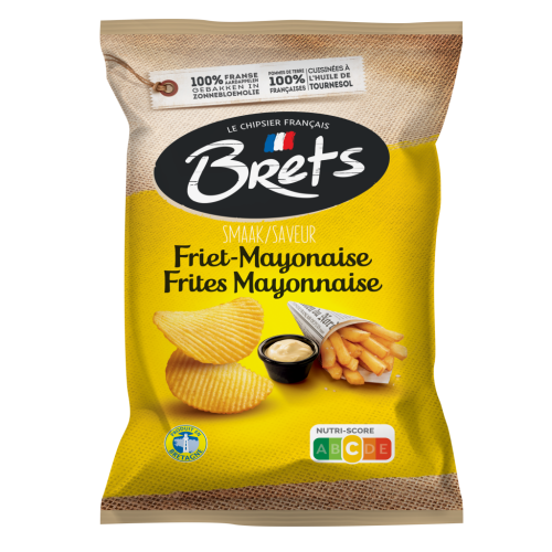 Afbeelding brets chips friet mayonaise 125gr