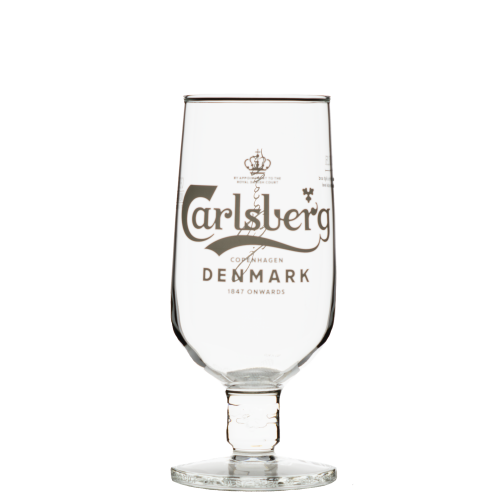 Afbeelding glas carlsberg op voet 25cl