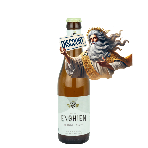 Afbeelding promo double enghien blonde 33cl 5+1