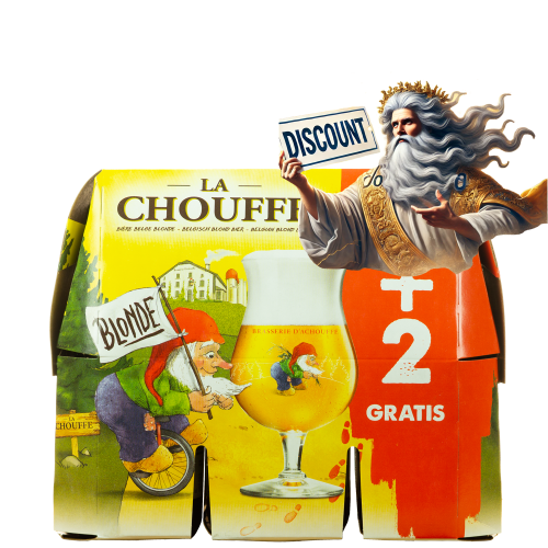 Afbeelding la chouffe 33cl 4+2