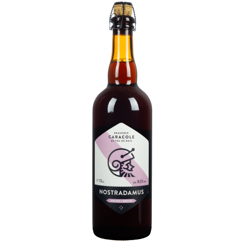 Afbeelding nostradamus bruin 75cl