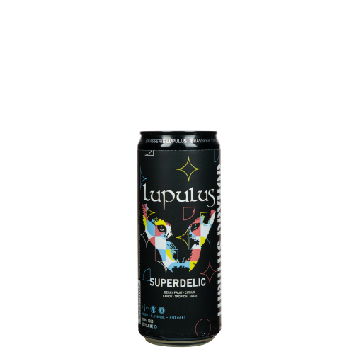 Afbeelding lupulus dry hop superdelic 33cl