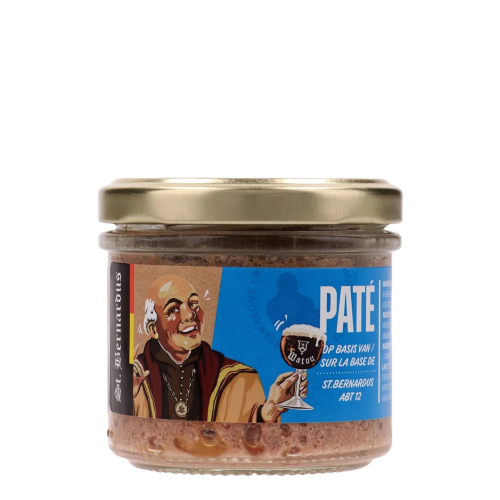 Afbeelding bier pate st bernardus 100gr