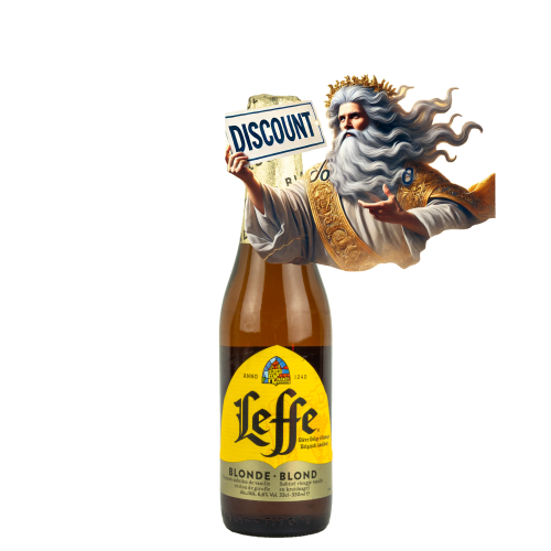 Afbeelding leffe blond 33cl 6+2