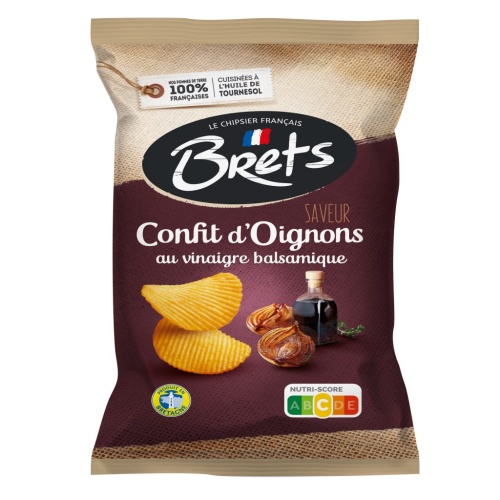 Afbeelding brets chips geconfijte ui balsamico 125gr