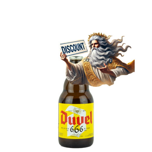 Afbeelding duvel 666 (4x33cl) 3+1