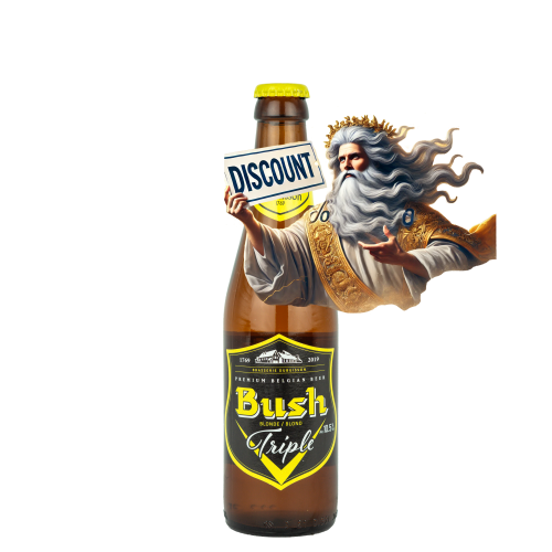 Image bush triple blond 33cl 5+1