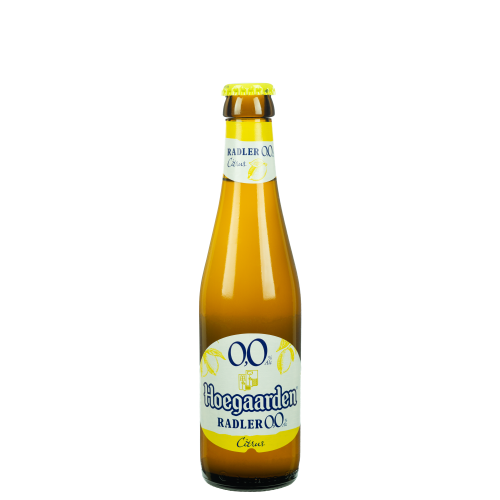 Image hoegaarden radler lemon 0,0% 25cl