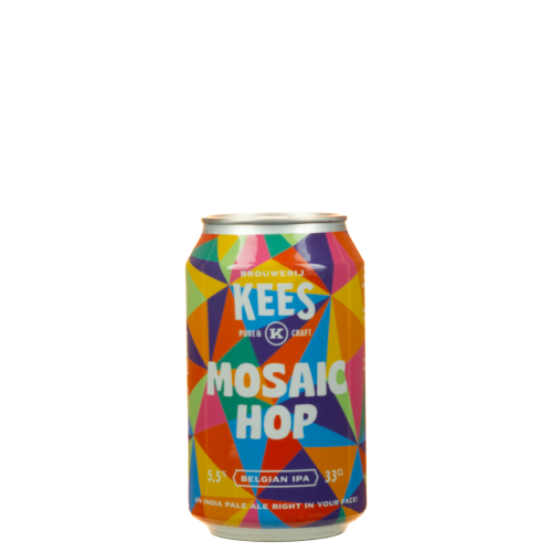 Image kees mosaic hop 33cl blik