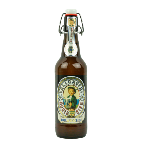 Bild allgäuer brauhaus buble edelweissbier 50cl