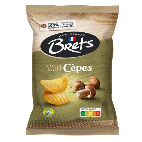 Bild brets chips cepes 125gr