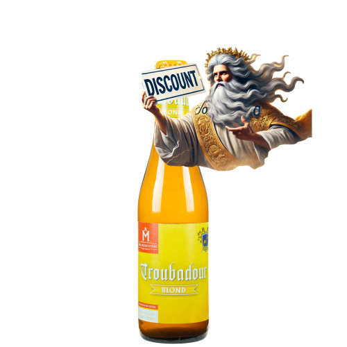 Afbeelding troubadour blond 33cl 5+1