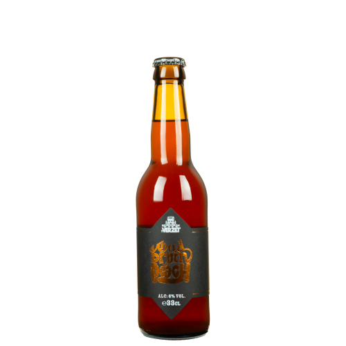 Afbeelding 't verzet oud bruin peach 33cl