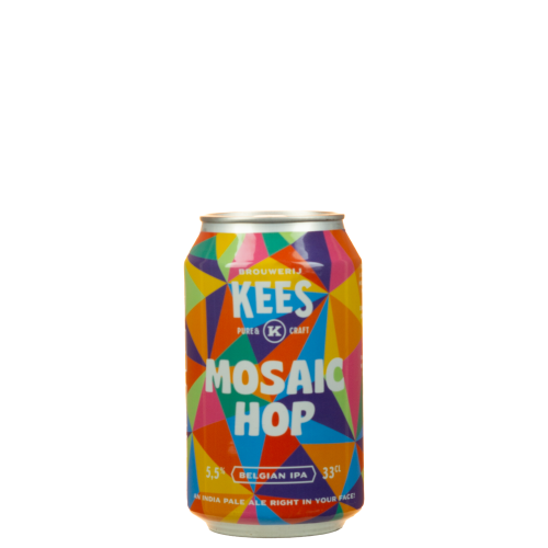 Bild kees mosaic hop 33cl blik