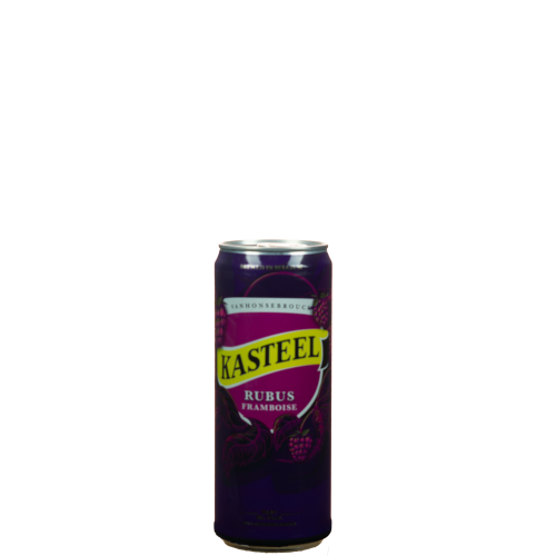 Image kasteelbier rubus framboise blik 33cl